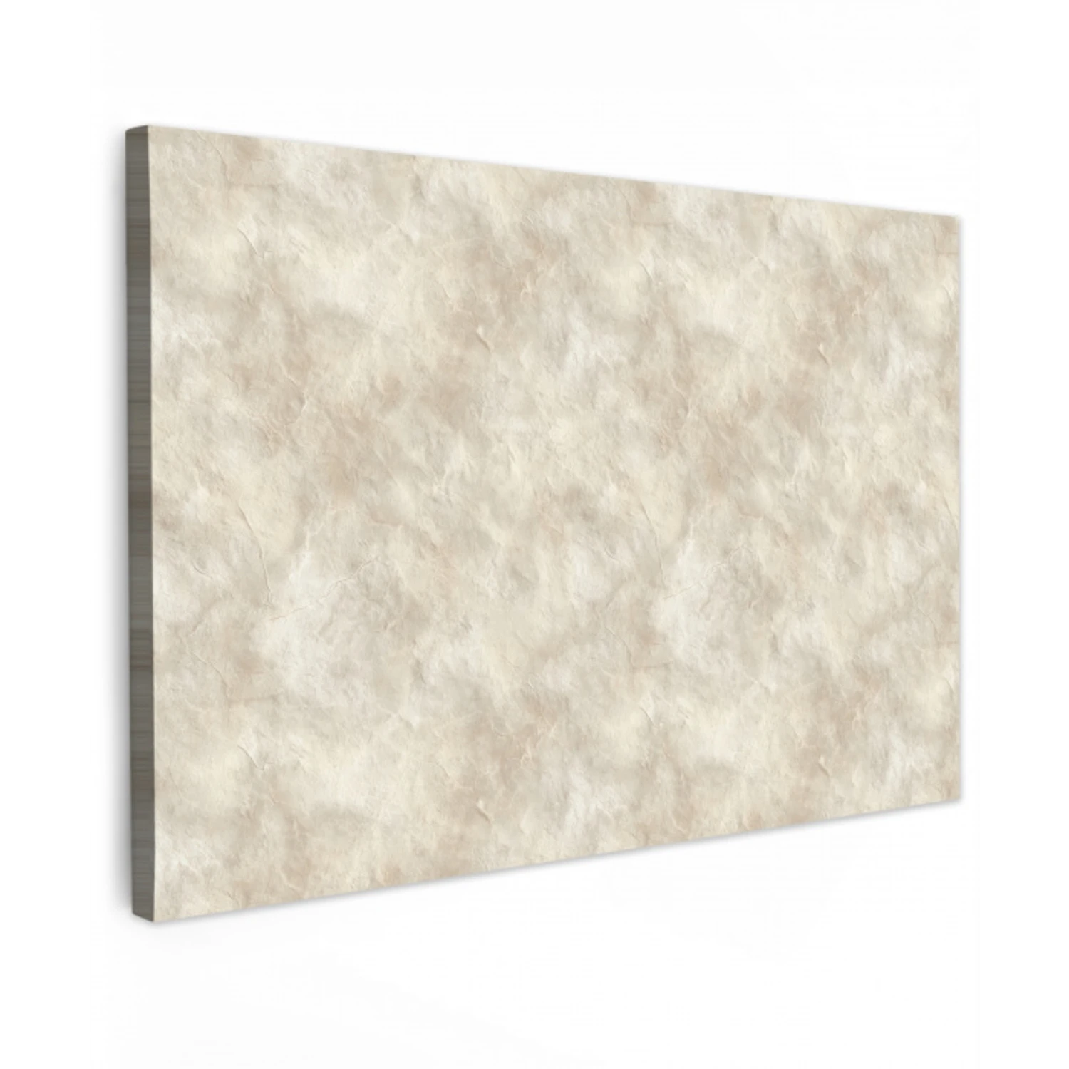 Beige - Reliëfstructuur - Natuursteen canvas 2cm klein 34 -z3d