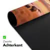 Groep olifanten - Open vlakte - Zon Muismat XXL klein -sfeer2