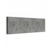 Stenen - Beton - Patronen canvas 2cm klein 828 -z3d
