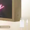 Ironisch - Tekst - Neon Light Box met batterij (Wandlamp) middel -USP_websiteoplaadbaarNL