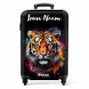 Tijger als Street Art Kunstwerk NBS - Handbagage koffer - Kinderen Unisex middel -productfoto_recht