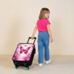 Vlindervallei Kinderkoffer - Zwart klein -sfeer1