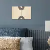 Geometrische bogen - Minimalistisch - Symmetrisch poster papier klein -sfeer2