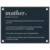 Mama definitie - Mother - Quotes - Spreuken tuinposter los doek klein -3d