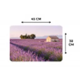 Lavendel - Landschap - Sereen - Paars Placemat vinyl groot -specs
