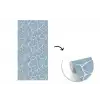 Organisch - Patroon - Blauw fotobehang vinyl groot 64 -3d