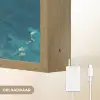 Vrouw - Water - Bikini - Oranje Light Box met batterij (Wandlamp) middel -USP_websiteoplaadbaarNL
