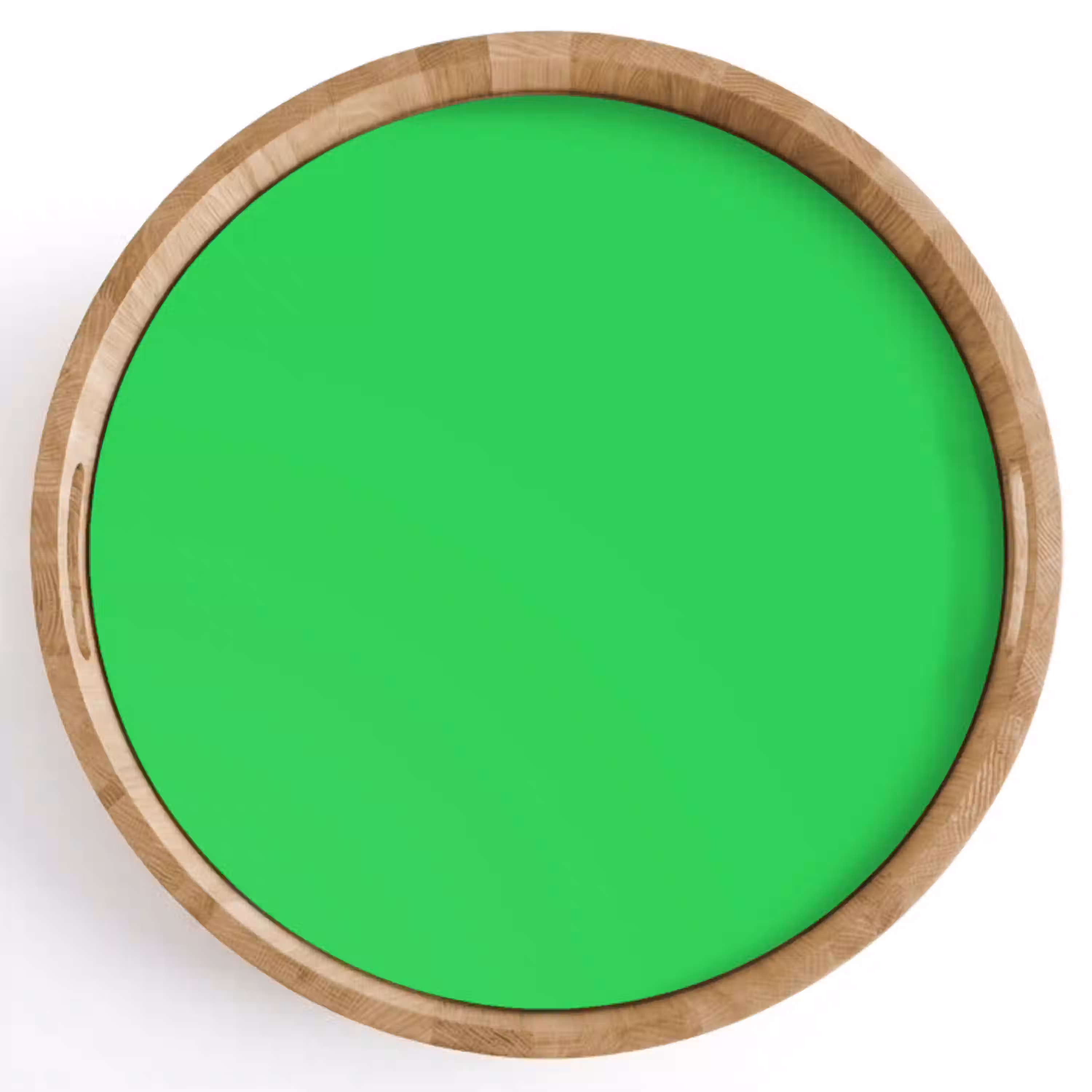 Mint - Green - Groen Dienblad Rond middel 914 -z3d_shopping