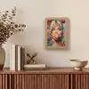 Vrouw - Kauwgom - Graffiti - Love Light Box met kabel (Tafellamp) klein -sfeer2