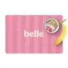 Roze - Gestreept - Belle Placemat vinyl groot -zzzproduct_Kitchenyeah-website