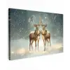 Kerstmagie - Winterwoud - Rendier canvas 2cm klein -z3d