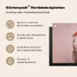 Kaketoe - Portret - Roze Inductie beschemer met haakjes klein -ky-usp-de