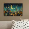 Islamitisch - Moskee - Ramadan - Islam canvas 2cm klein -sfeer3