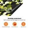 Groen - Geel - Camouflage - Patroon Inductie beschermer vinyl 3mm klein 276 -zzzzzzz-td-onderkant