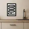 Food - Zwart - Wit - Decoratie KitchenYeah - Keuken - Fotolijst klein -sfeer2