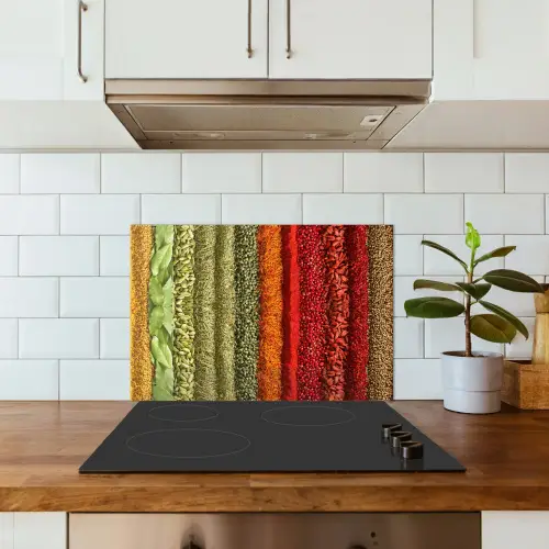 Kruiden - Specerijen - Kleurrijk keuken achterwand spatscherm klein -sfeer2