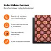 Retro - Madelief - Roze Inductie beschermer vinyl 3mm klein 276 -zzzzzzz-td-ups