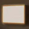 Bloemen - Bladeren - Licht - Taupe Light Box met batterij (Wandlamp) middel 907 -z3d_website