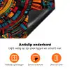 Mandala - Cirkels - Patronen Inductie beschermer vinyl 3mm klein -zzzzzzz-td-onderkant
