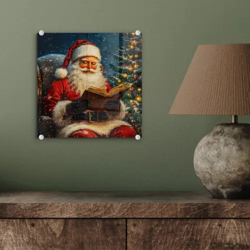 Kerstman - Kerst - Winter - Kerstboom plexiglas 5mm klein -sfeer3