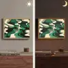 Abstract - Camouflage - Groen Light Box met batterij (Wandlamp) middel -sfeer3