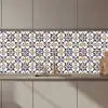 Klassiek - Patroon - Kleurrijk keuken achterwand 2 middel 871 zz_3dshopping