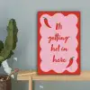 Chilipeper - Red - Hot - Quotes canvas 2cm klein -sfeer4