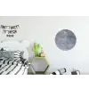 Leisteen - Beton - Retro - Structuren Wandcirkel aluminium klein -kinderkamer