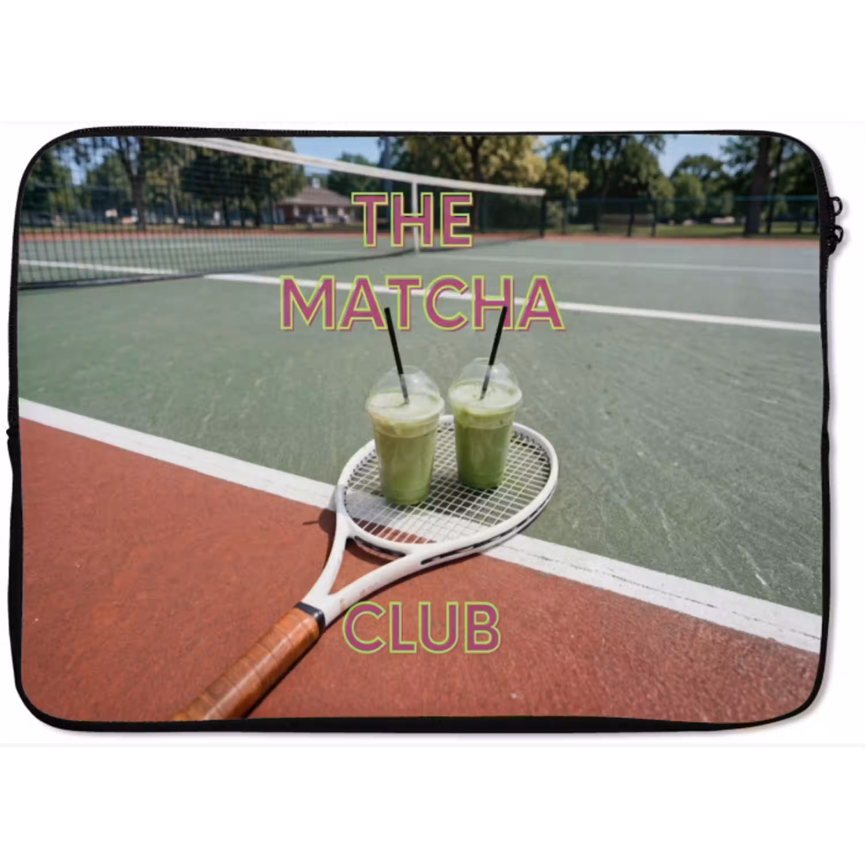 Matcha Club - Tennis - Matcha laptophoes neopreen klein -zkaufland3dotto