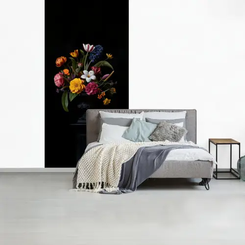 Lente - Bloemen - Klassiek - Vaas fotobehang vinyl groot -slaapkamer