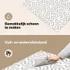 Grafisch - Patroon - Modern - Hexagon Inductie beschemer met haakjes klein 777 -ky-schoon-nl