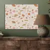 Terrazzo -  Patroon - Kleurrijk - Zalm PET vilt klein 837 -sfeer2
