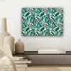 Palmblad - Panterprint - Tropical canvas 2cm klein -sfeer6