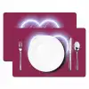 I liked it so it's mine - Neon hart - Roze Placemat vinyl groot -zzsfeer2_Kitchenyeah-website