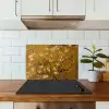 Amandelbloesem - Kunst - Van Gogh - Goud keuken achterwand spatscherm klein -sfeer2