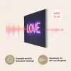 Neon - Love - Valentijn PET vilt klein -USP_NL