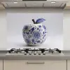 Appel - Blauw - Klassiek keuken achterwand spatscherm klein -3d_website