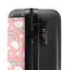 Dromerige regenbooghemel NBS - Handbagage koffer - Kinderen Unisex middel -slot