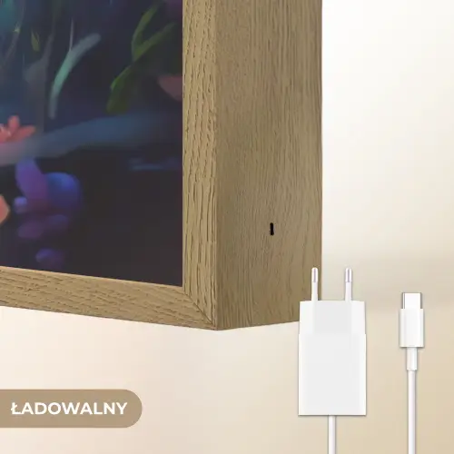 Zeemeermin - Bloemen - Onderwater - Meisjes - Kind Light Box met batterij (Wandlamp kind) middel -USP_websiteoplaadbaarNL