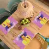 Zonnebril - Vrouw - Jas - Veren Placemat vinyl groot -zzsfeer5_Kitchenyeah-website