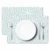 Patroon - Lijn - Design - Groen Placemat vinyl groot 368 -zzsfeer2_Kitchenyeah-website