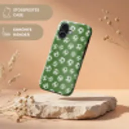 Voetbal - Sport - Groen Toughcase MagSafe Apple iPhone 17 klein 1017 -USP_RandenV_DE
