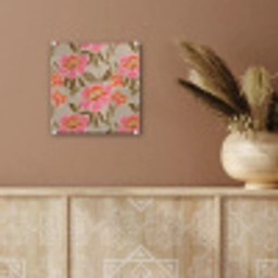 Pioenrozen - Patroon - Roze plexiglas 5mm klein 11 -sfeer5