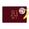 Love your damn self - Kleurrijk - Bordeaux Placemat vinyl groot -zzzproduct_Kitchenyeah-website