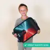 Baan - Raceauto - Neon - Rood Kinderkoffer - Zwart klein -sfeer4_NL