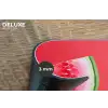 Watermeloen - Rood - Zomers Placemat vinyl groot -closeup