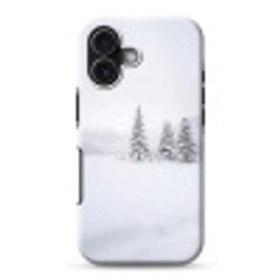 Fijnsparren - Sneeuw - Winter - Landschap - Stilte Toughcase MagSafe Apple iPhone 17 klein -3d