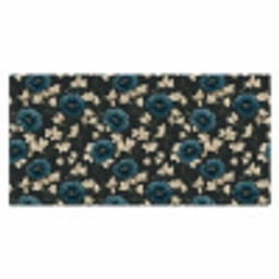 Botanisch - Bloemen - Blauw Muismat XXL klein 681 -3d_leeg
