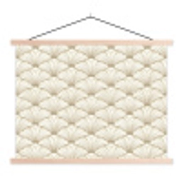 Klassiek - Art - Beige textielposter latten blank klein 122 -3d