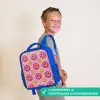 All smiles roze Kinderrugzak - Blauw middel -sfeer3_NL